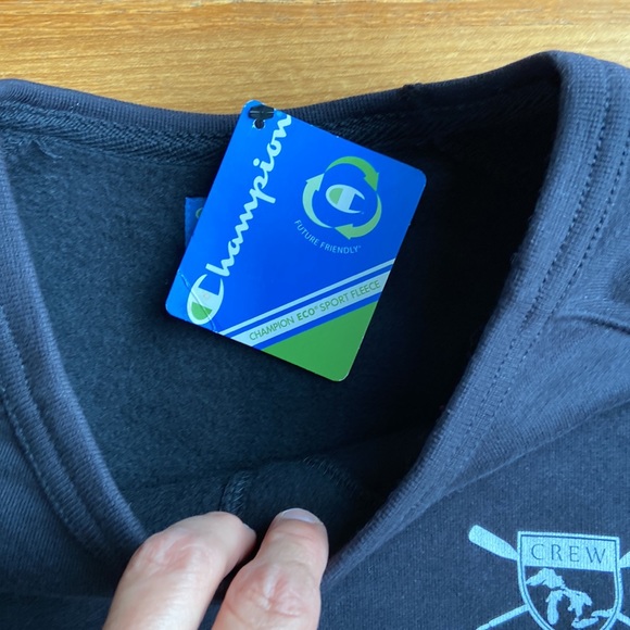 Champion crewneck black sweatshirt - Picture 4 of 5